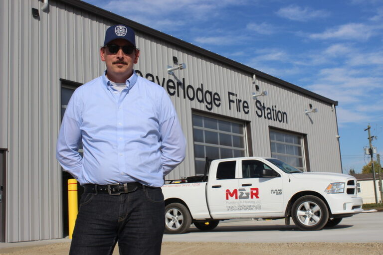 New Beaverlodge fire hall to hopefully open this season Town