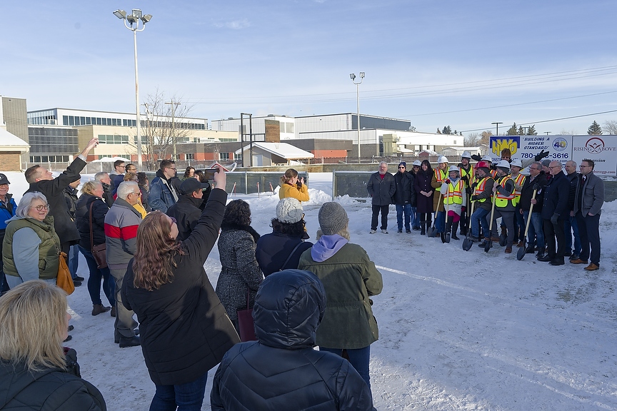 Rising Above breaks ground on new building - Town & Country News